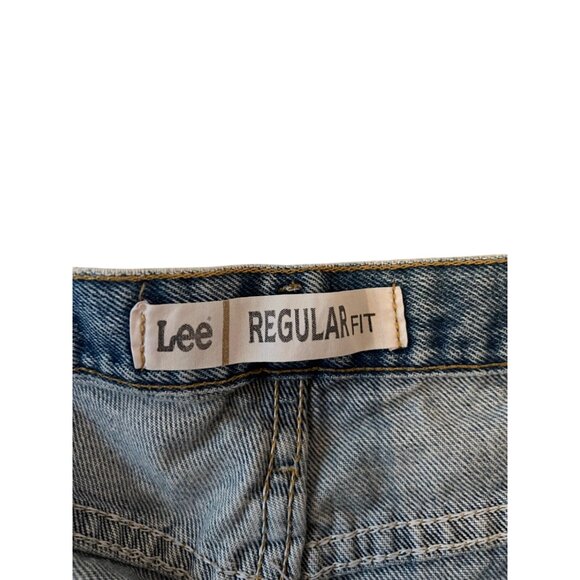 Lee Regular Fit Jeans Men's Size 34x30 Blue Denim Classic Style - Picture 4 of 8